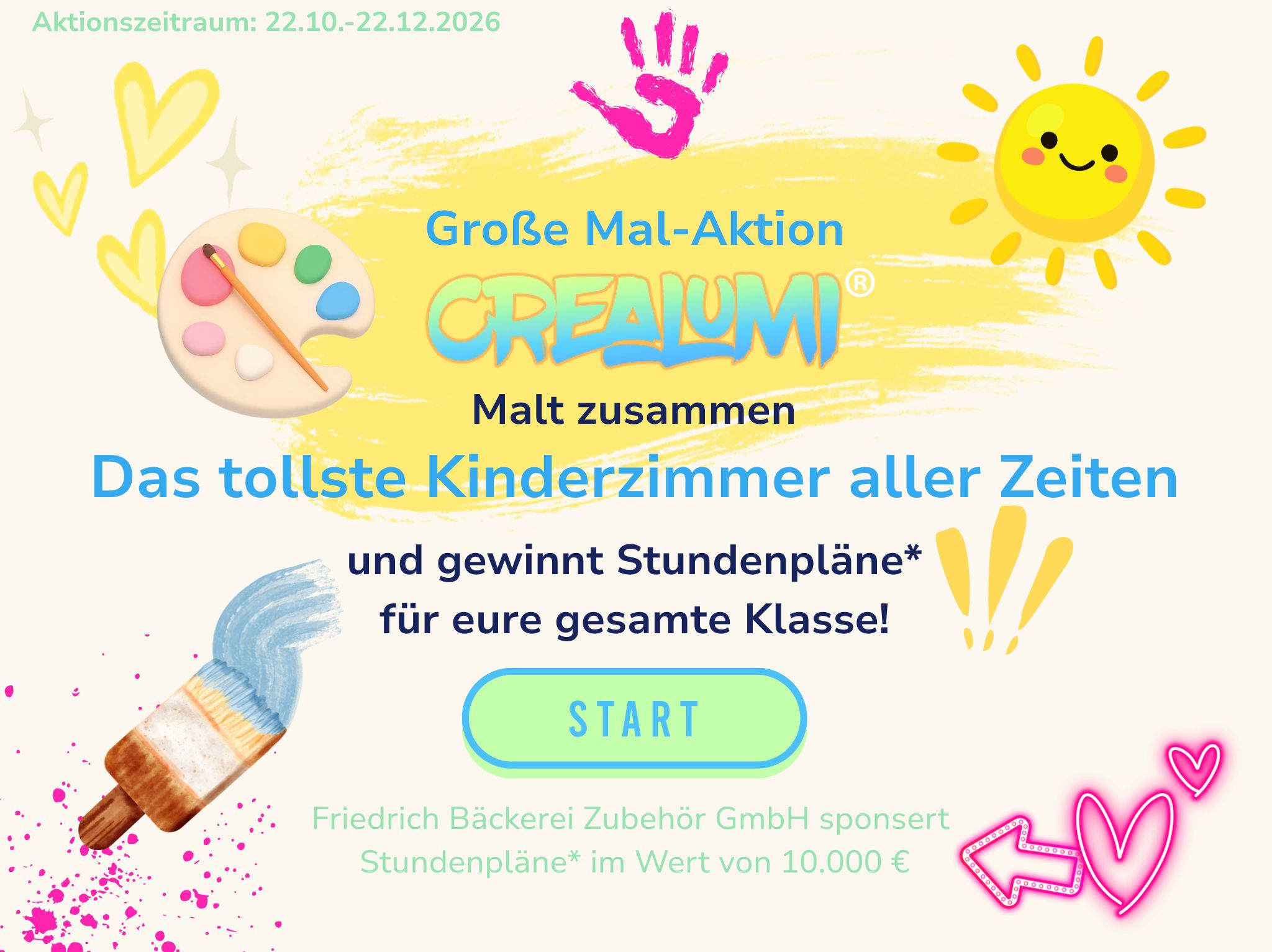 Gewinnspiel Mal-Aktion